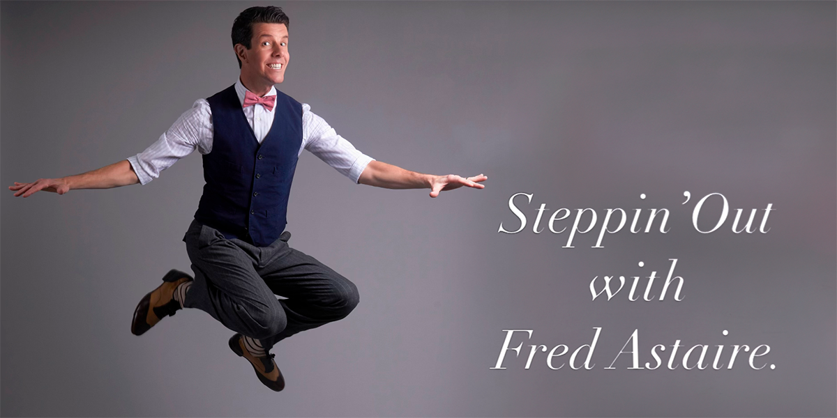 Gavin Lee is Steppin' Out with Fred Astaire at the Emelin Theatre, Mamaroneck, NY. March 15, 2025.