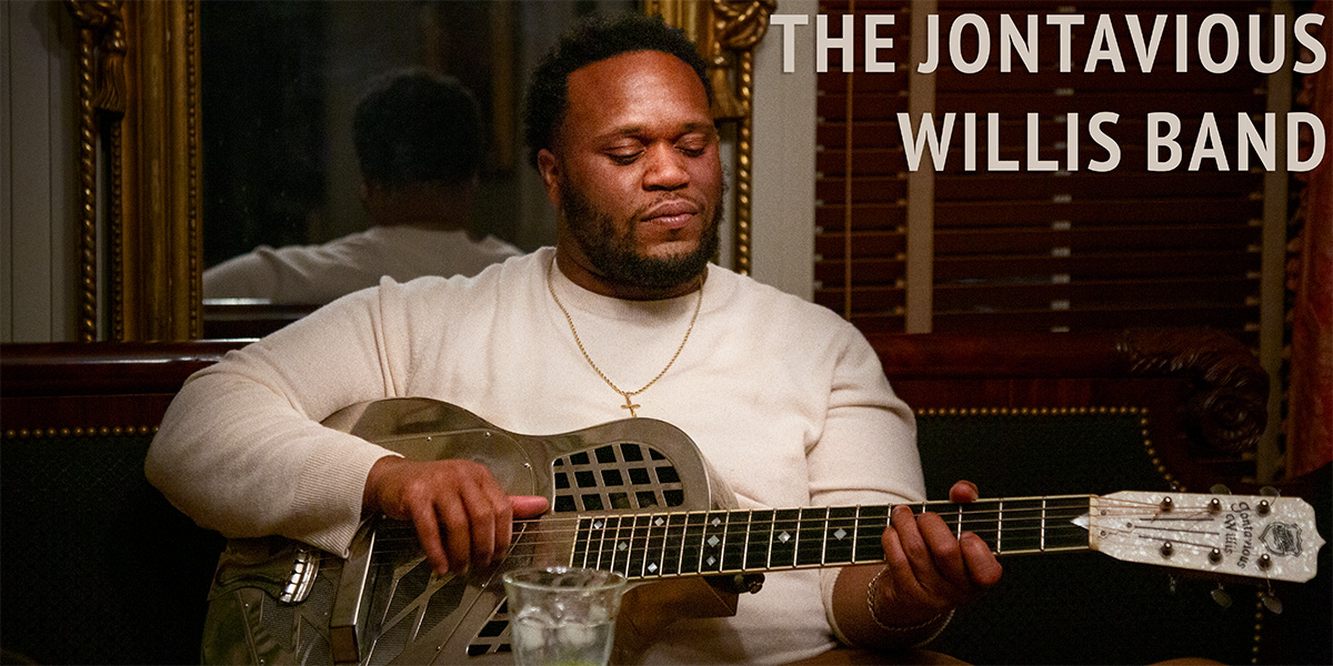 The Jontavious Willis Band at the Emelin Theatre, Mamaroneck, NY, March 6, 2025.