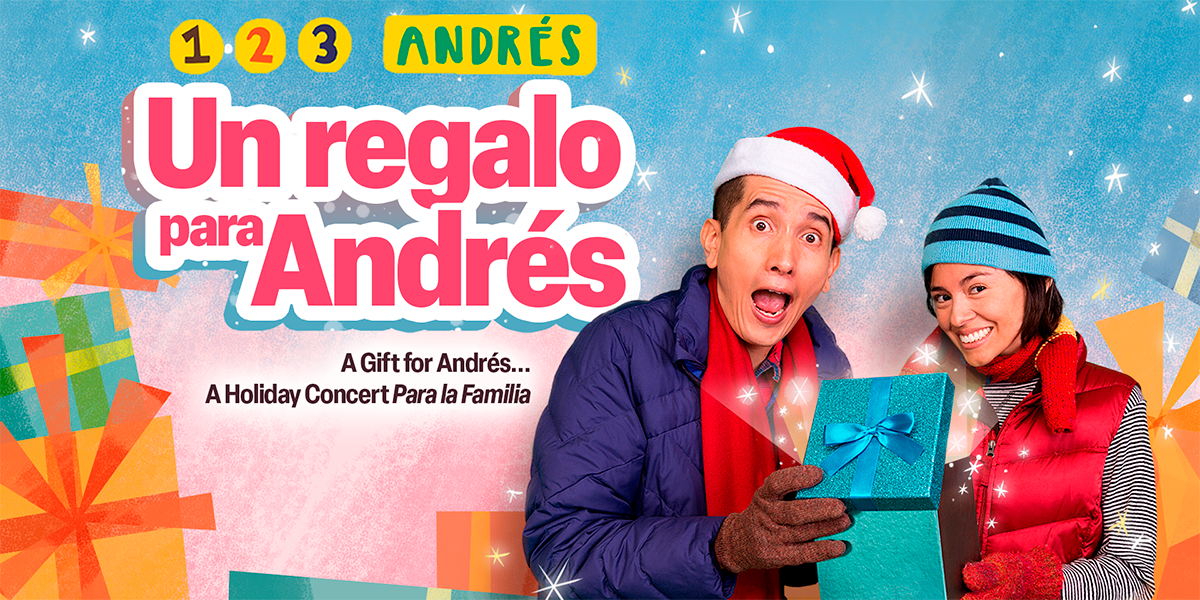 123 Andrés at the Emelin Theatre. Un Regalo Para Andrés / A Gift for Andrés... a Holiday Concert for the Family! 123 Andrés at the Emelin Theatre. Un Regalo Para Andrés / A Gift for Andrés... a Holiday Concert for the Family! December 7, 2024