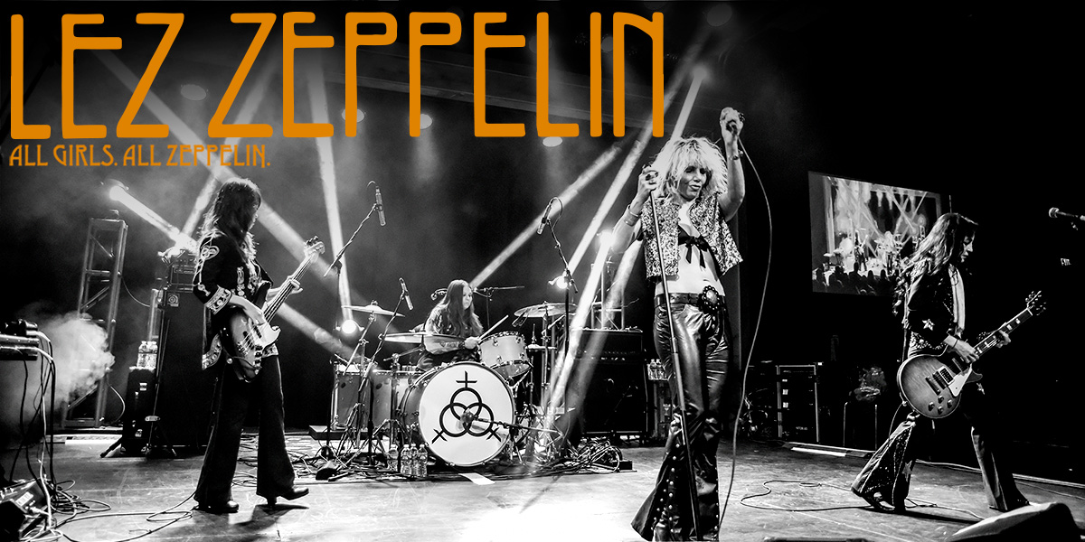 Lez Zeppelin at the Emelin Theatre, Mamaroneck, Westchester, NY, Saturday, April 20, 2024
