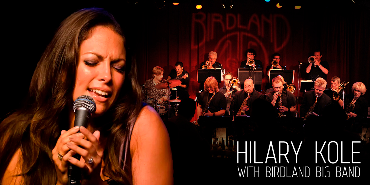Hilary Kole with Birdland Big Band at the Emelin Theatre in Mamaroneck, NY
