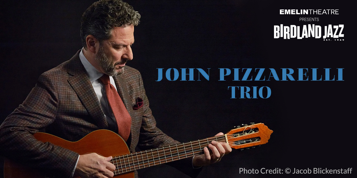 John Pizzarelli Trio at the Emelin Theatre in Mamaroneck, NY
