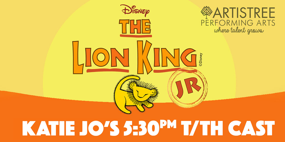 Artistree presents The Lion King Jr.