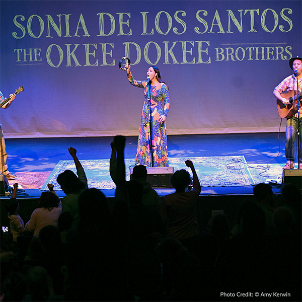 The Okee Dokee Brothers and Sonia De Los Santos perform at the Emelin Theatre, 9/2024