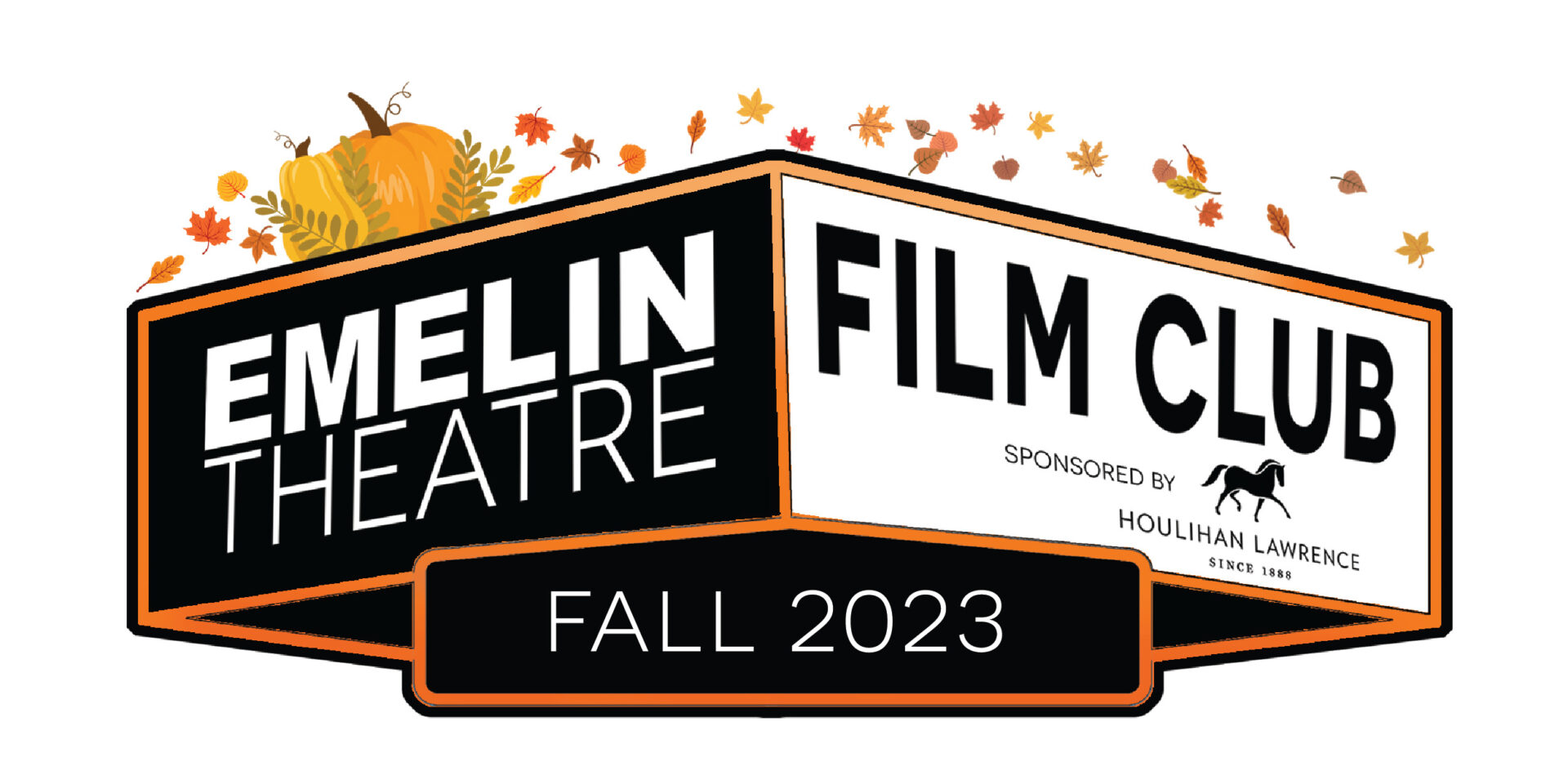 Emelin Theater Film Club Logo Fall 2023