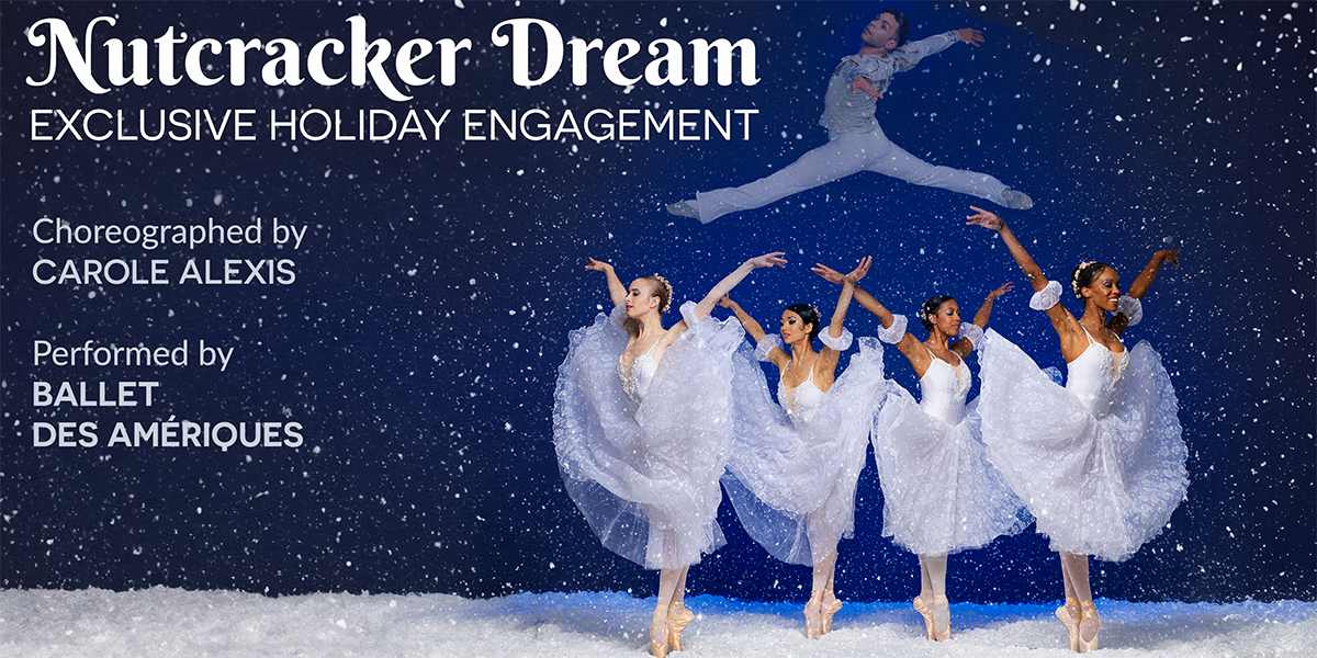 Nutcracker Dream at the Emelin Theatre, Mamaroneck, Westchester, begins Dec 14, 2024.