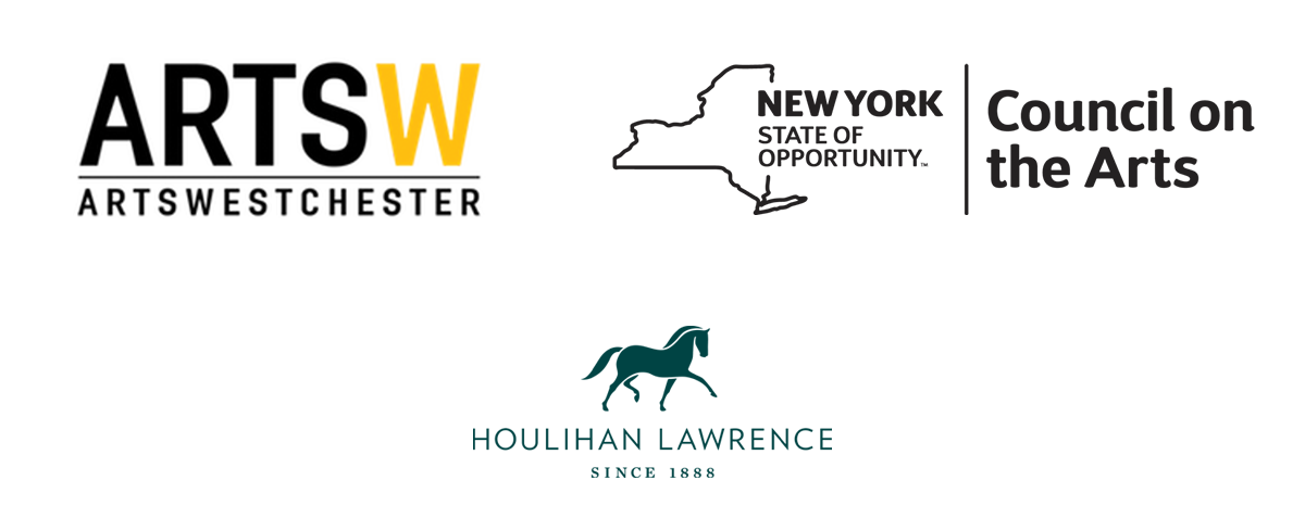 sponsors and partners 2024, ArtsWestchester, NYSCA, Houlihan Lawrence